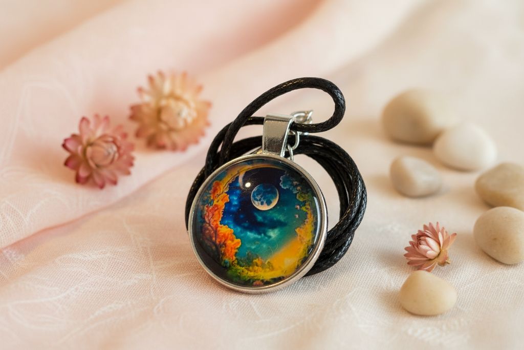 Cabochon, Necklace
