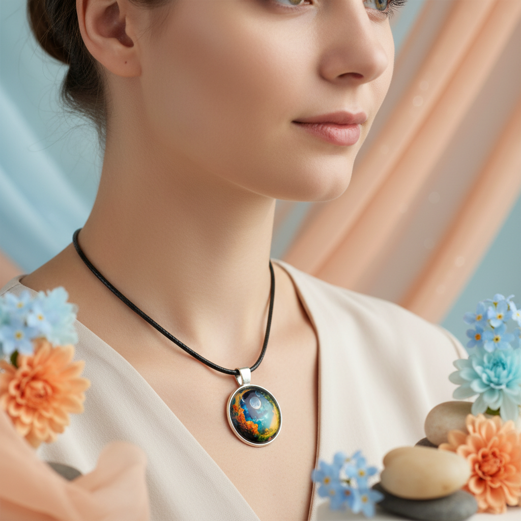 Cabochon Necklace