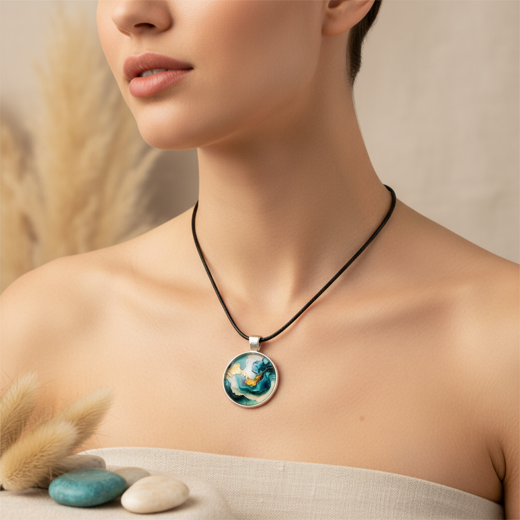 Cabochon, Necklace