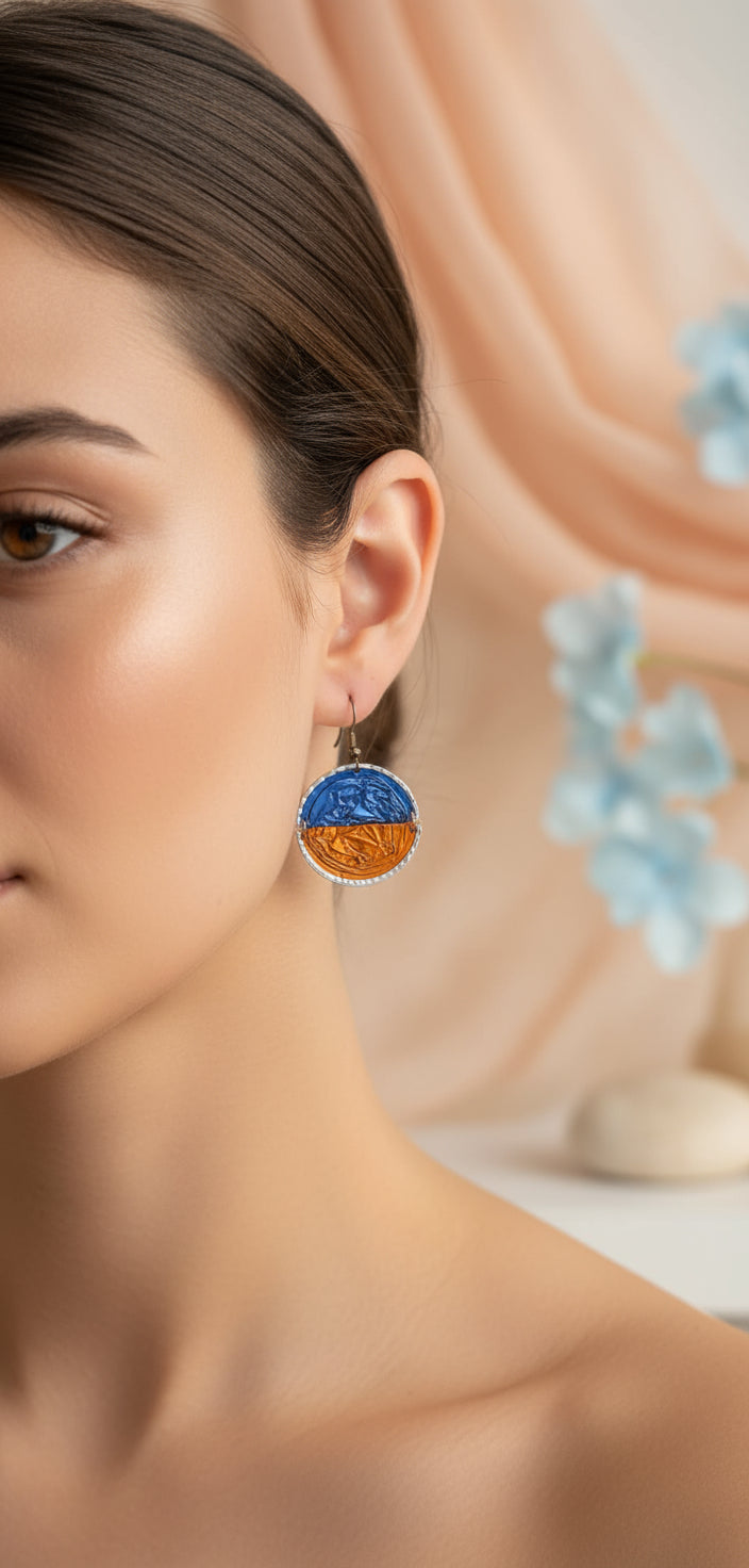 Kávékapszula fülbevaló