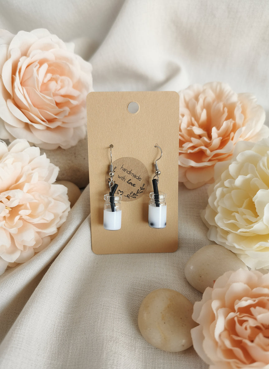 Plastic Earring with Alcohol