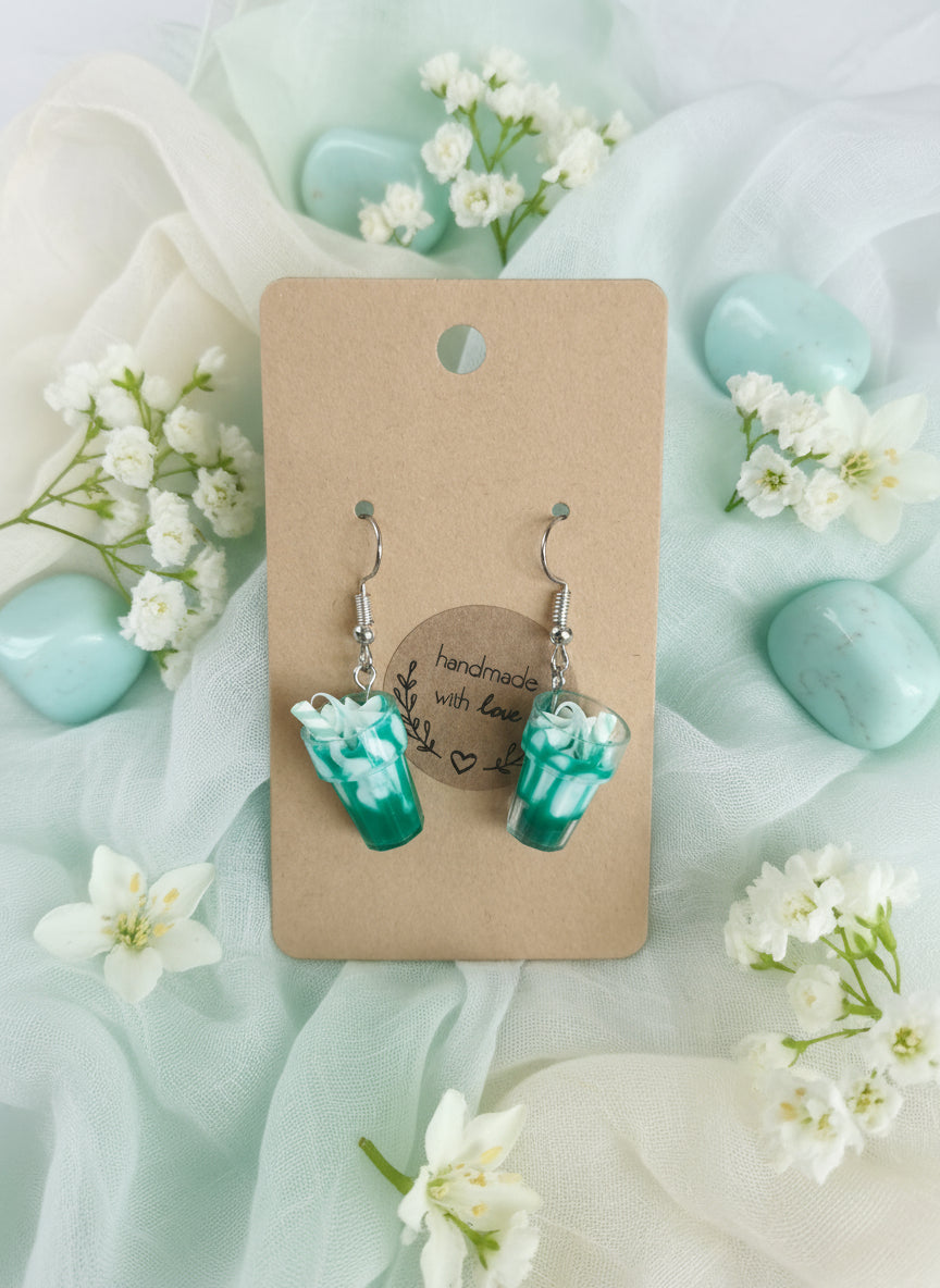 Plastic Earring with Alcohol