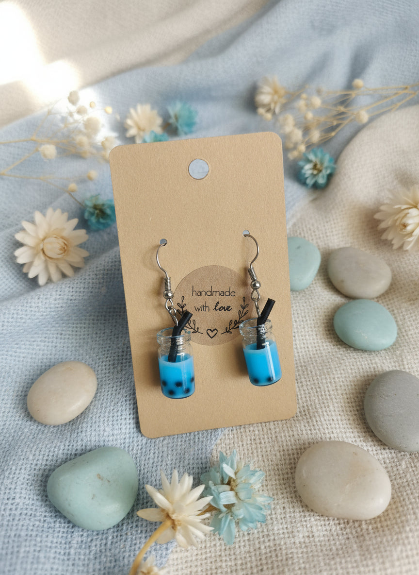 Plastic Earring with Alcohol