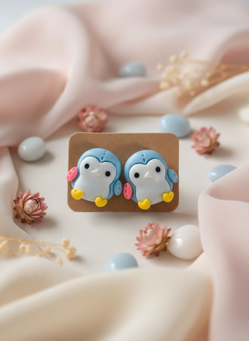 Plastic Earring with Animal