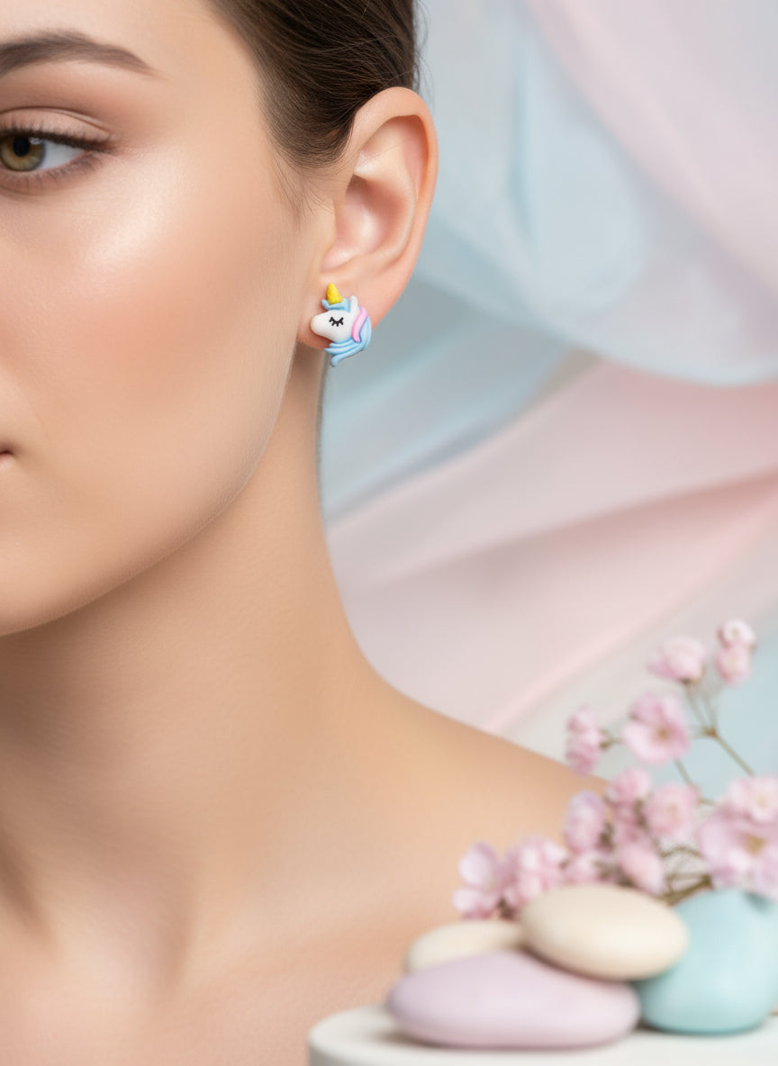 Plastic Earring with Animal