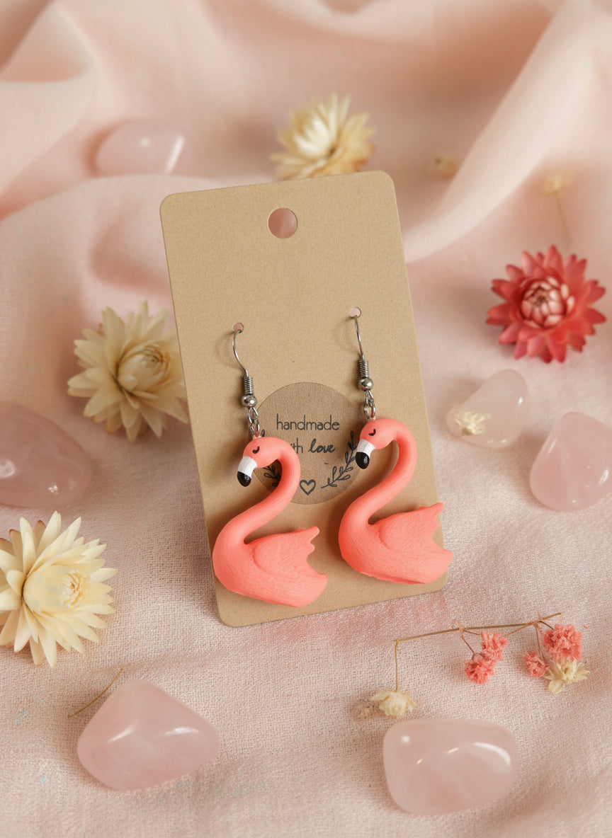Plastic Earring with Animal