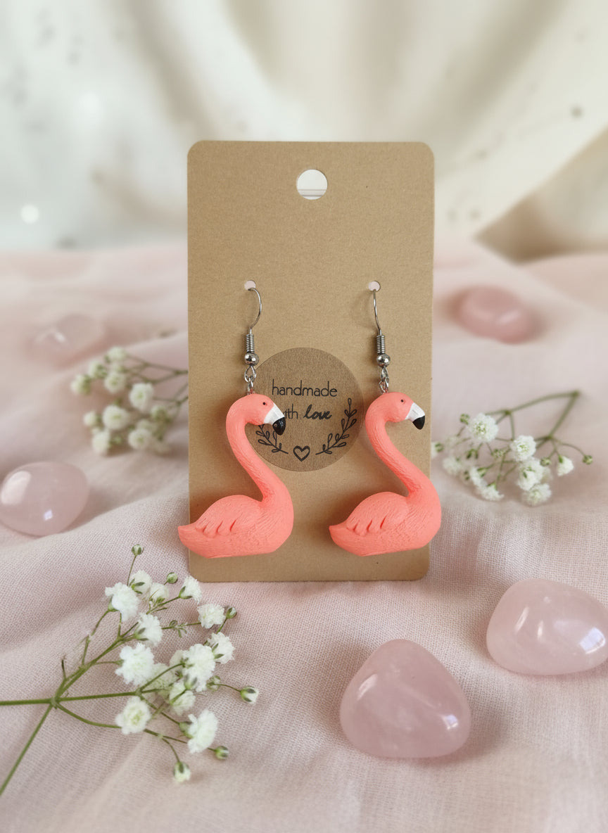 Plastic Earring with Animal
