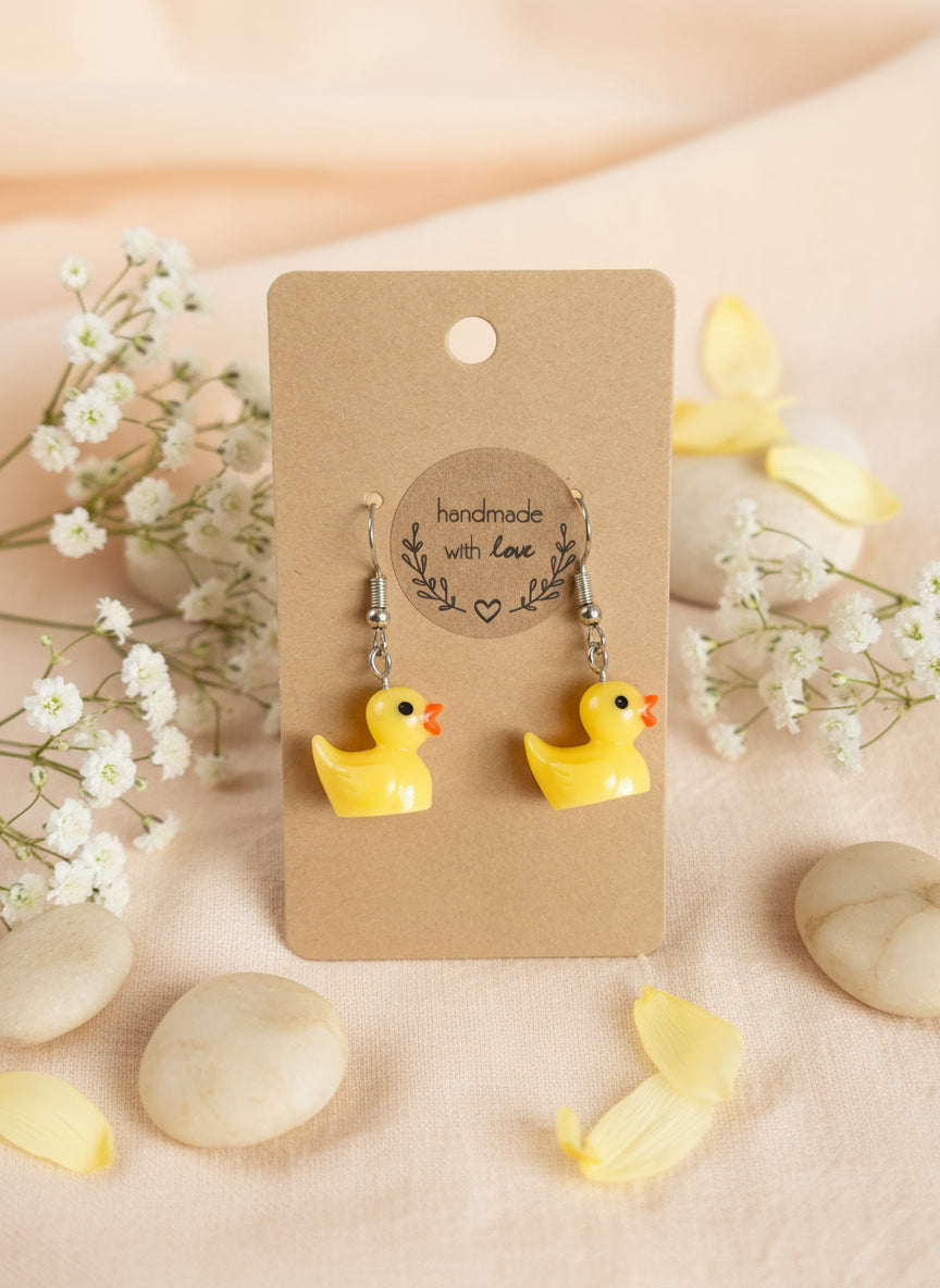 Plastic Earring with Animal