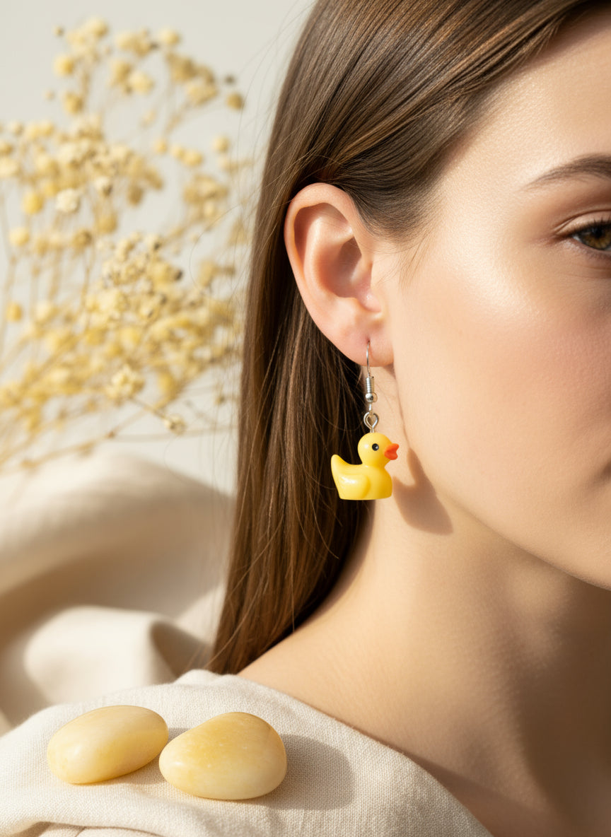 Plastic Earring with Animal