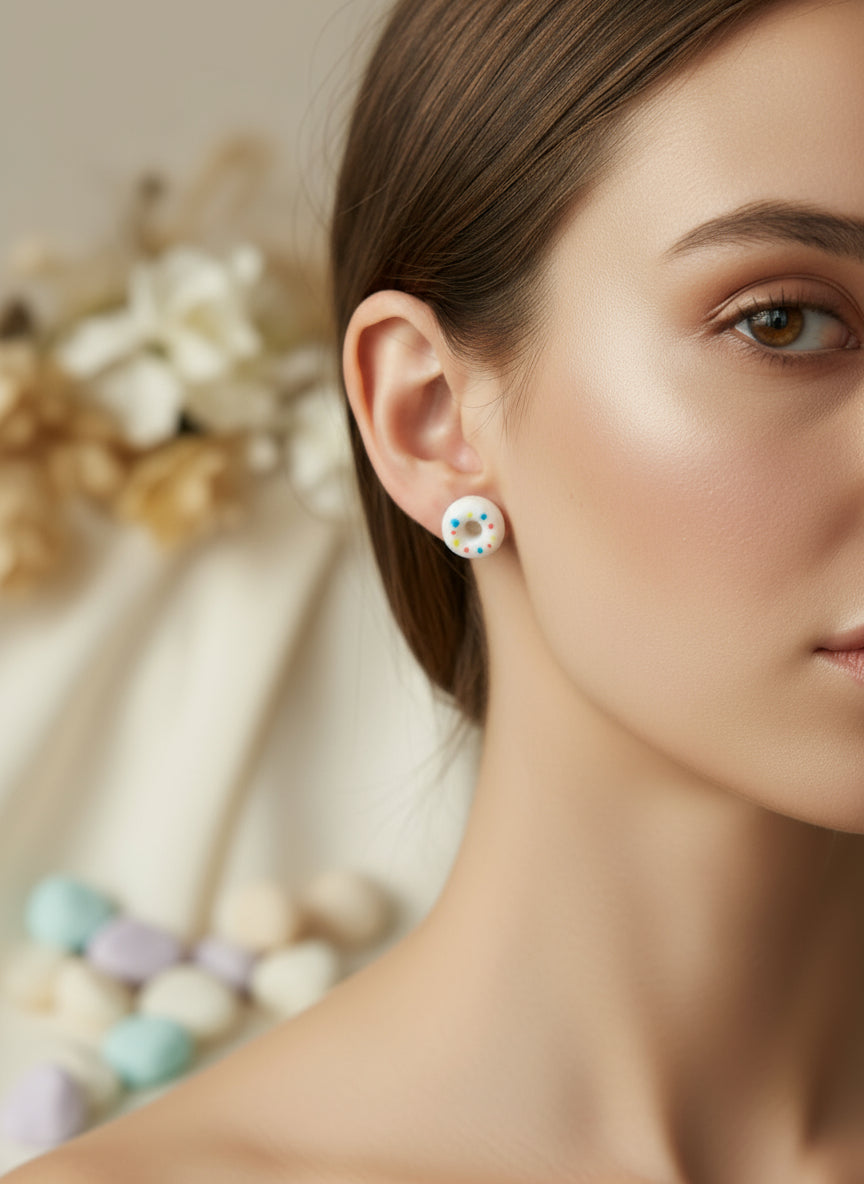 Plastic Earring with Sweet