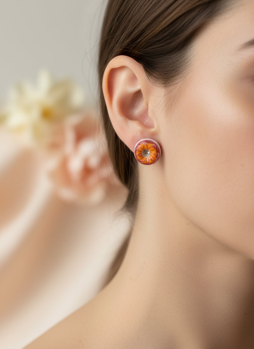 Plastic Earring with Sweet