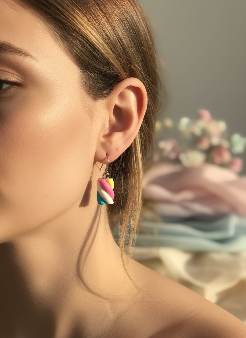 Plastic Earring with Sweet