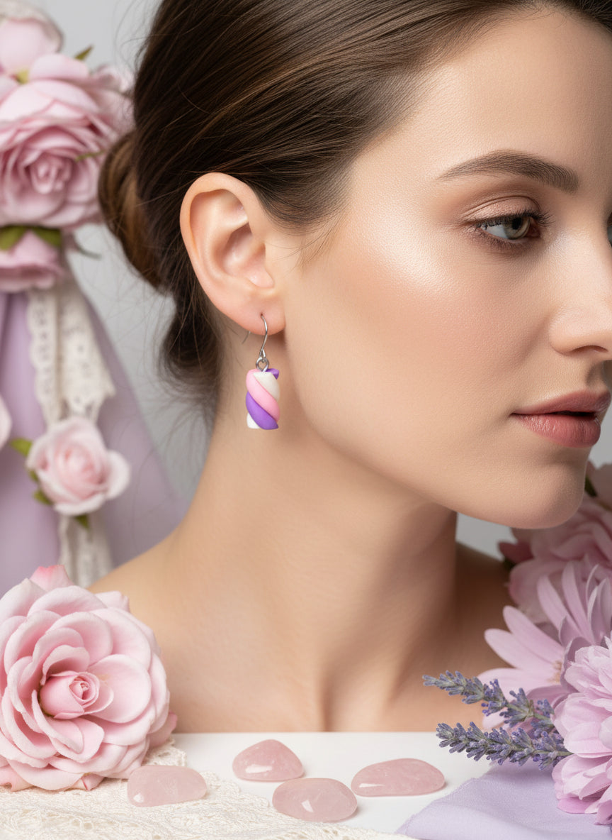 Plastic Earring with Sweet