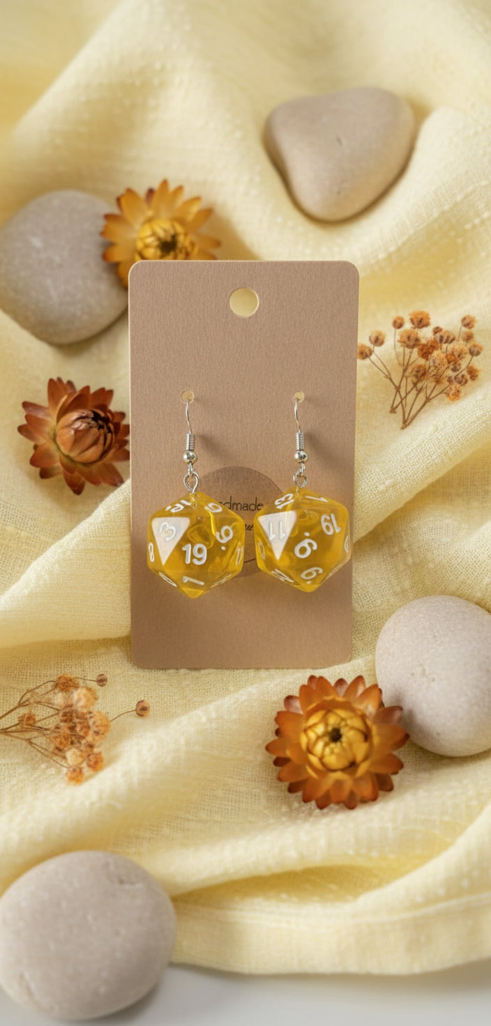 Plastic Earring for Gamers