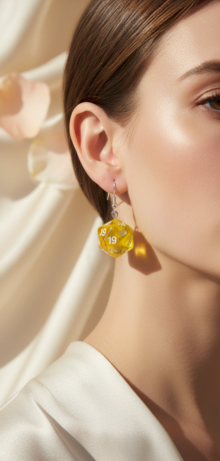 Plastic Earring for Gamers