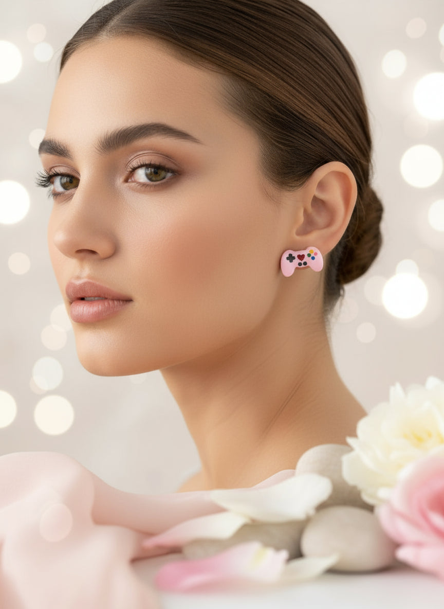 Plastic Earring for Gamers