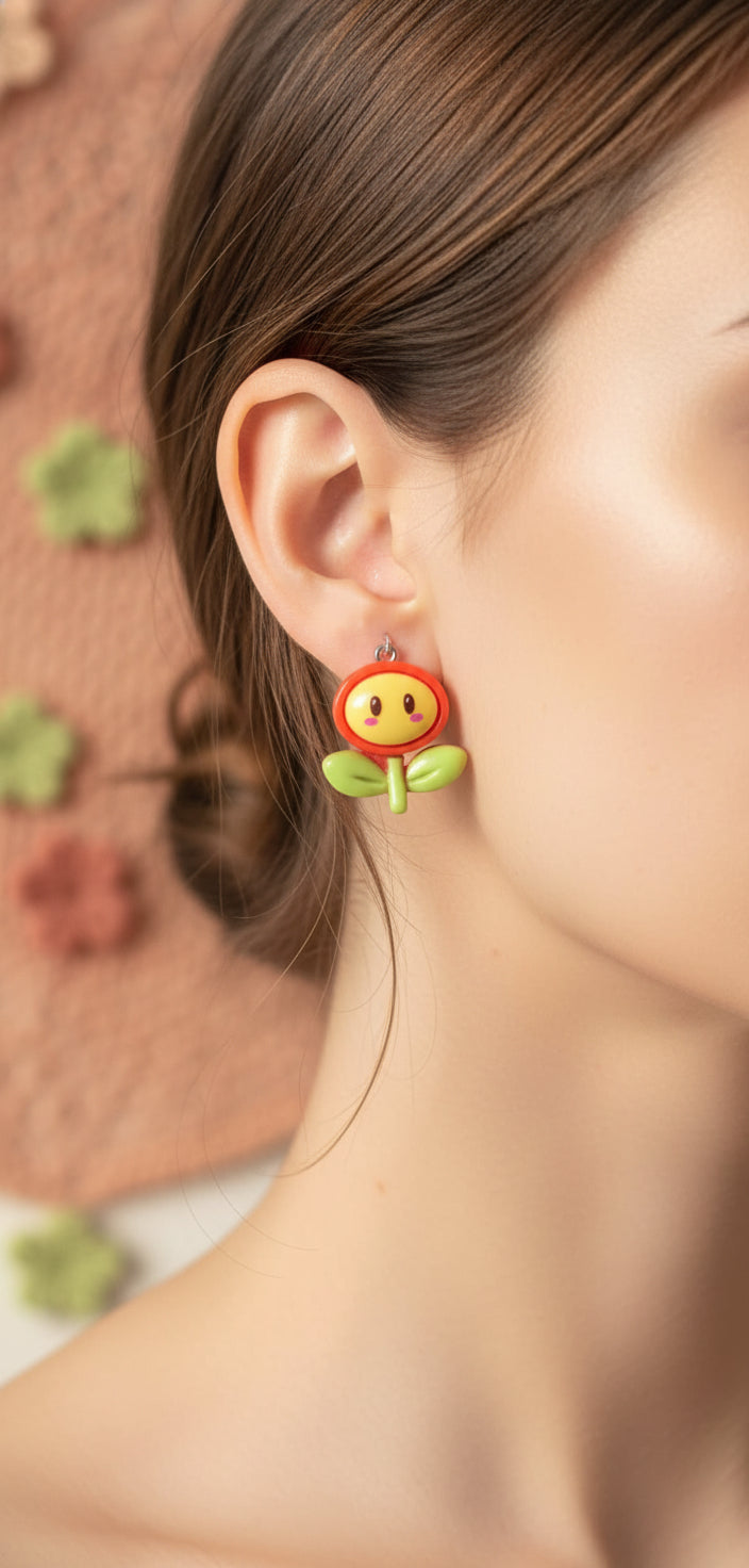 Plastic Earring for Gamers