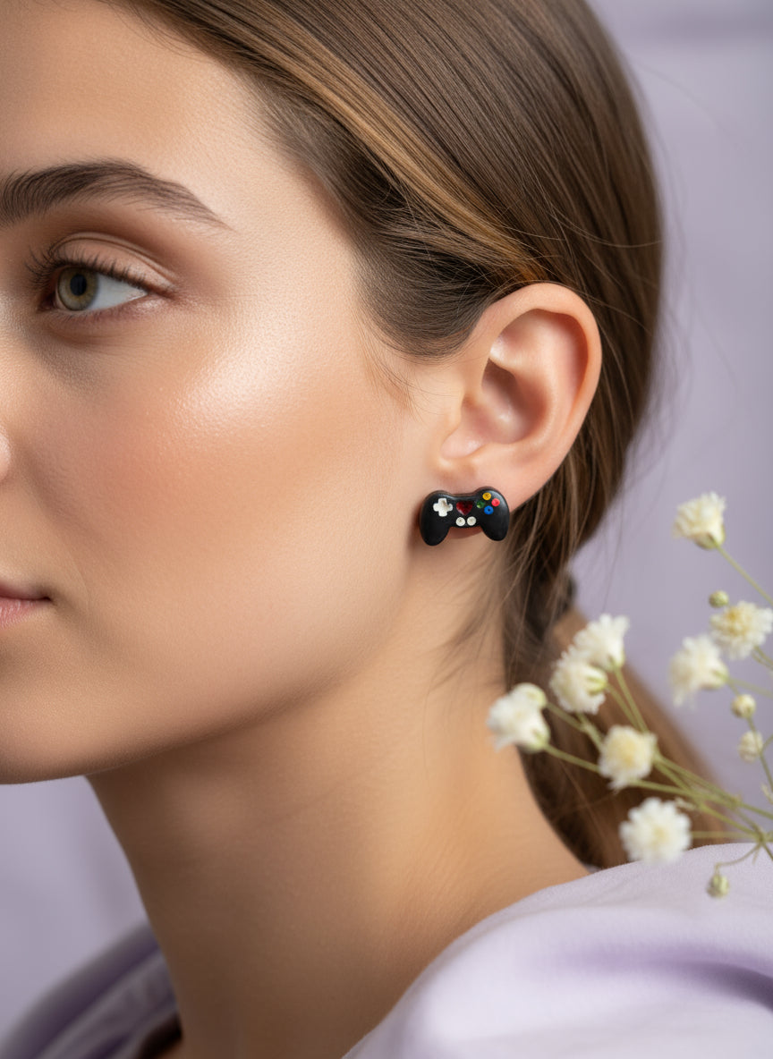 Plastic Earring for Gamers