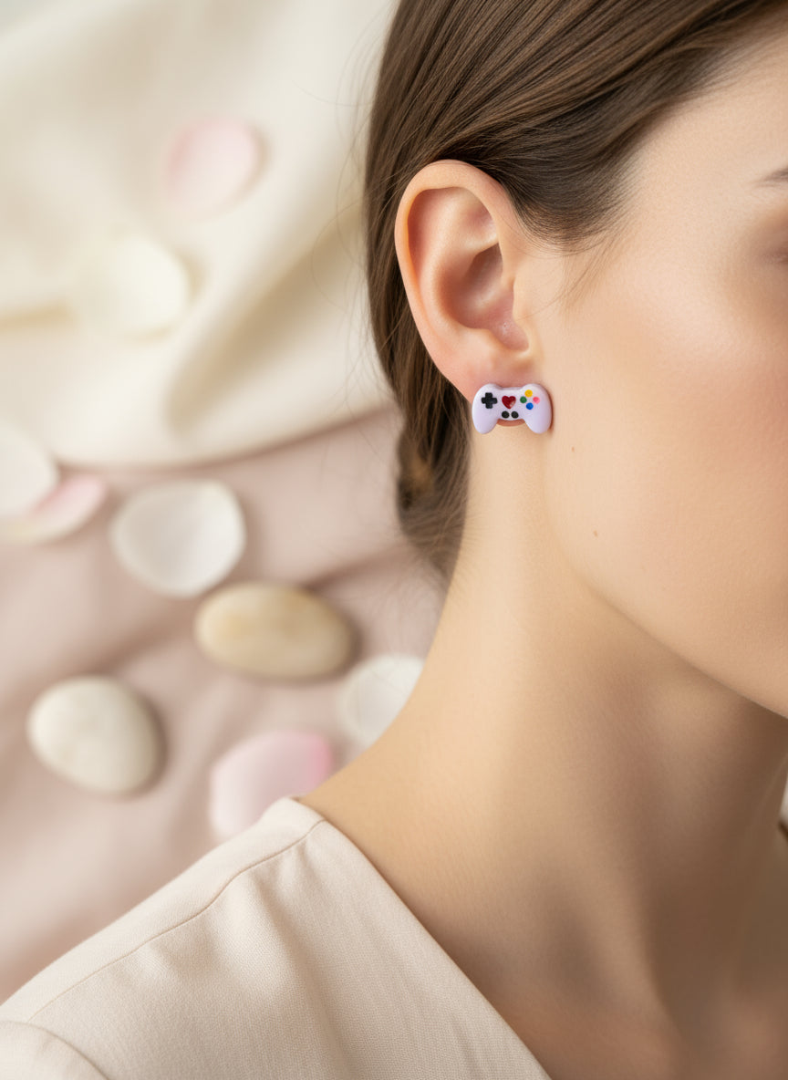 Plastic Earring for Gamers