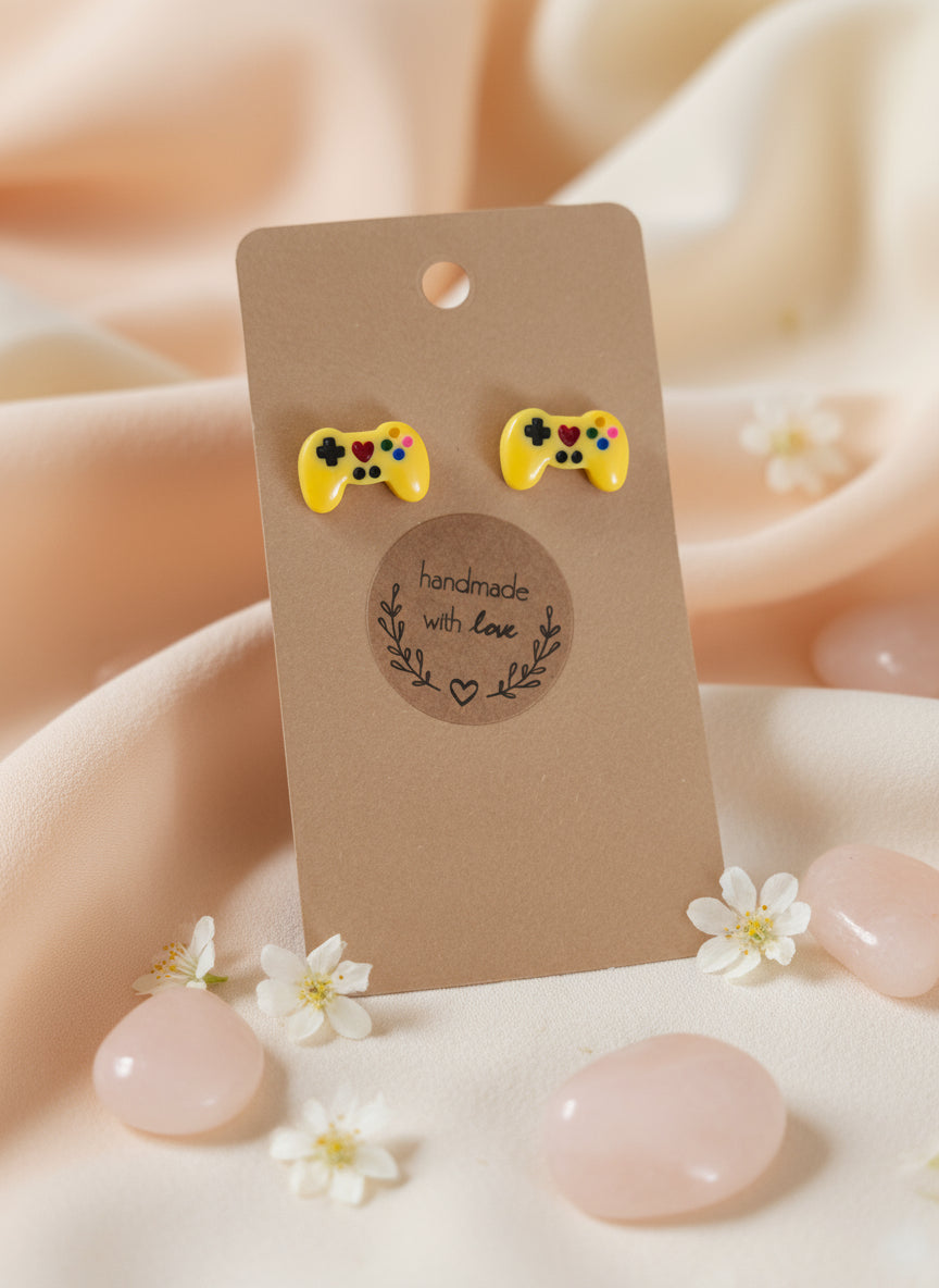 Plastic Earring for Gamers