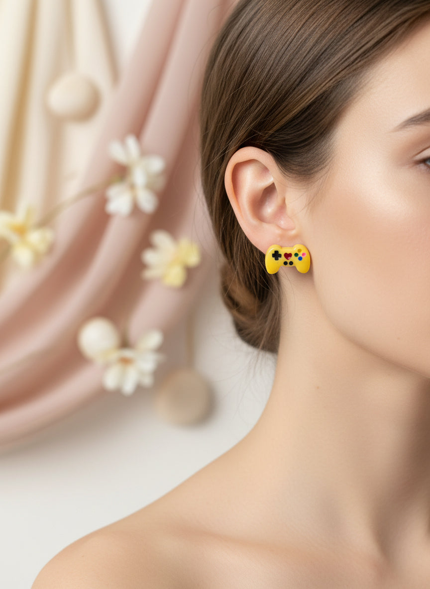 Plastic Earring for Gamers