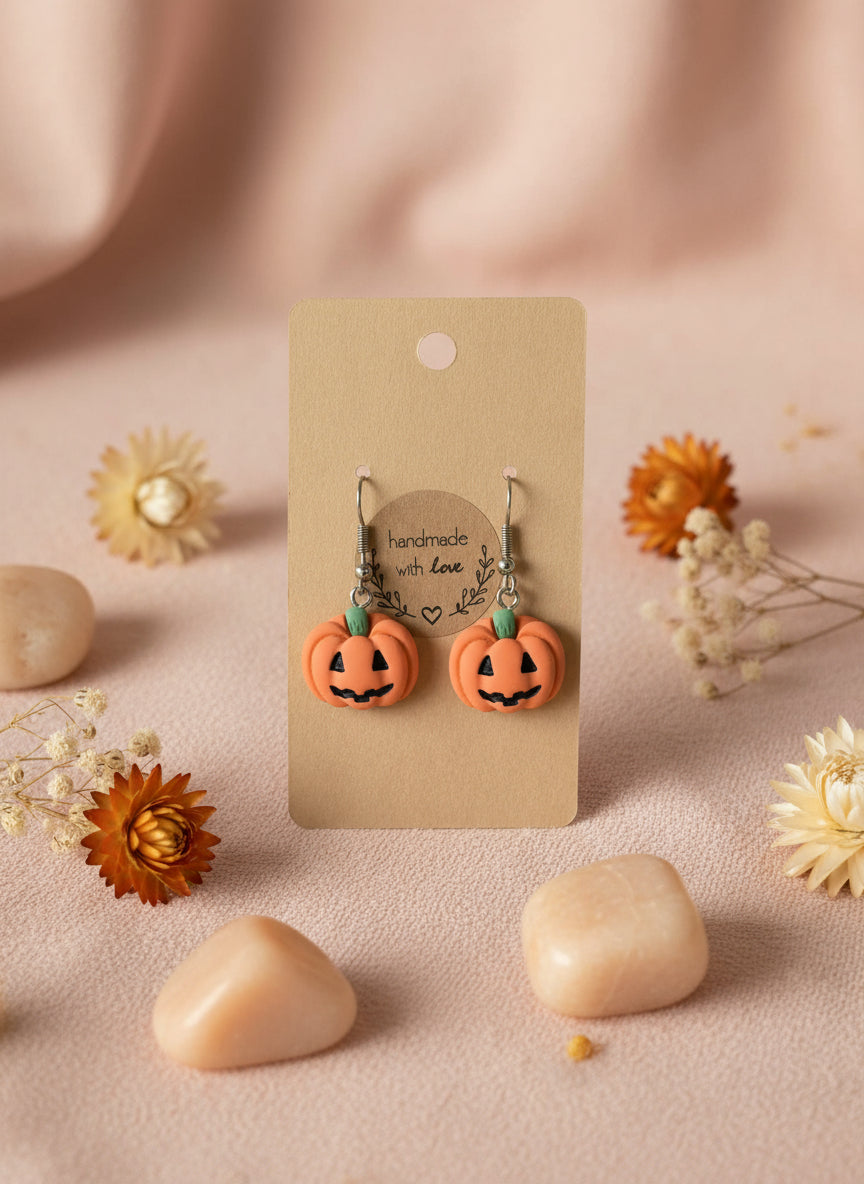 Műanyag fülbevaló Halloweenre