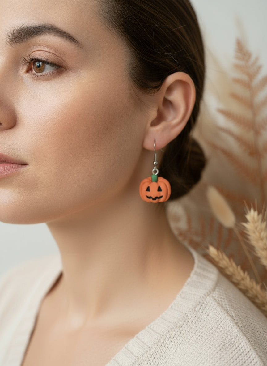 Műanyag fülbevaló Halloweenre