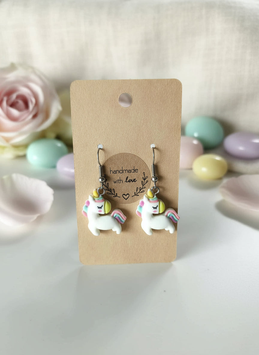 Műanyag fülbevaló Halloweenre