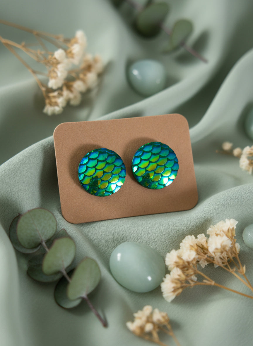 Plastic Sparkling Earring