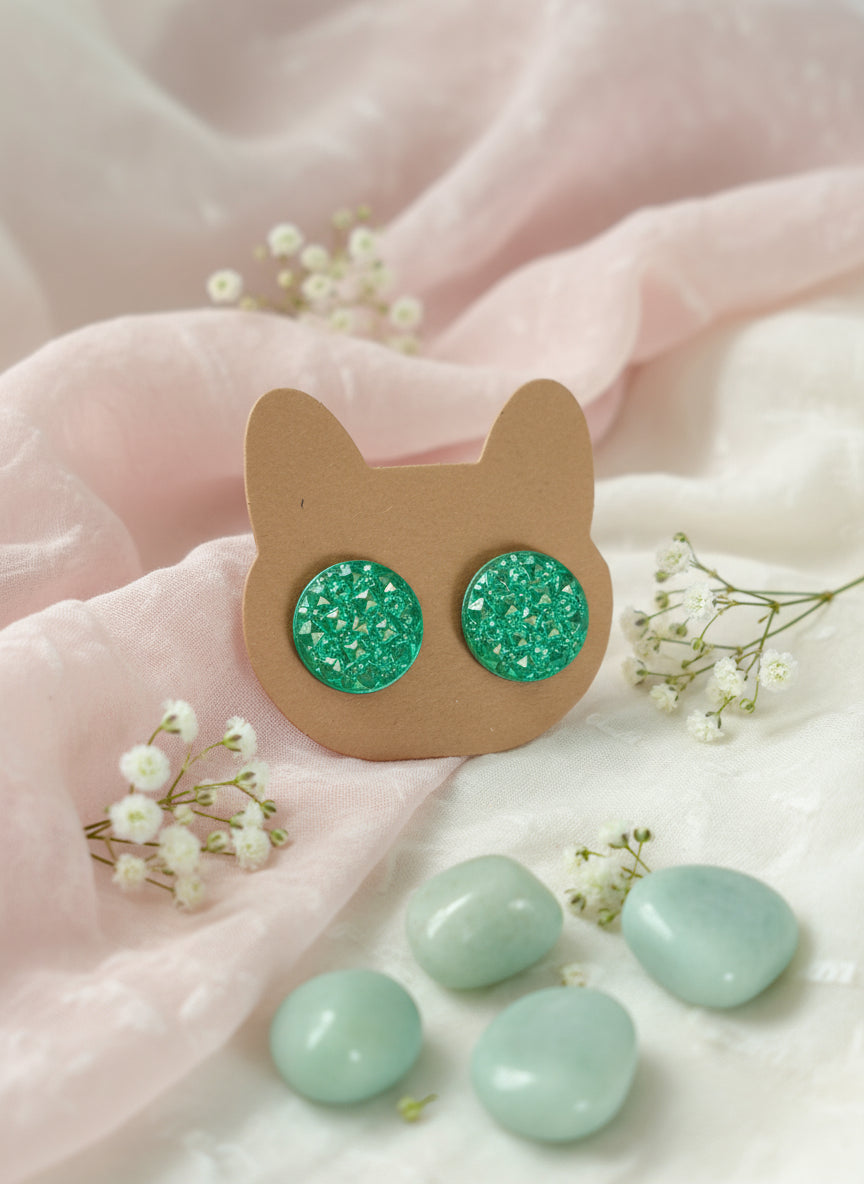 Plastic Sparkling Earring