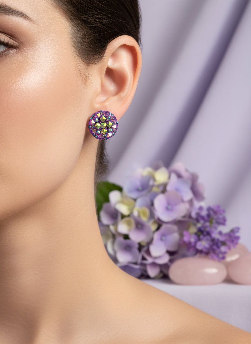 Plastic Sparkling Earring