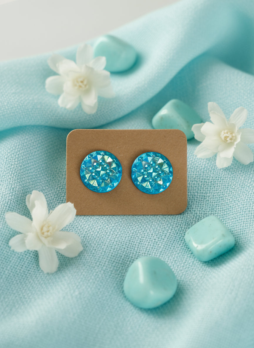Plastic Sparkling Earring