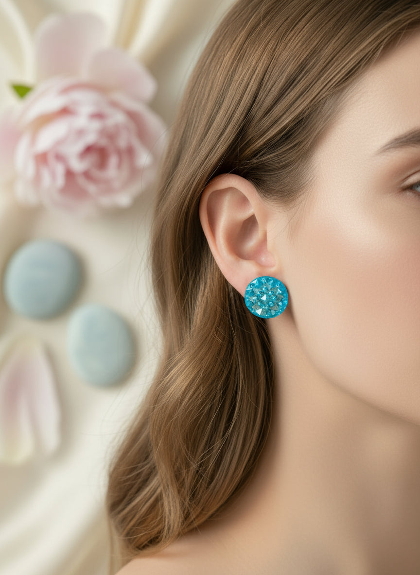 Plastic Sparkling Earring