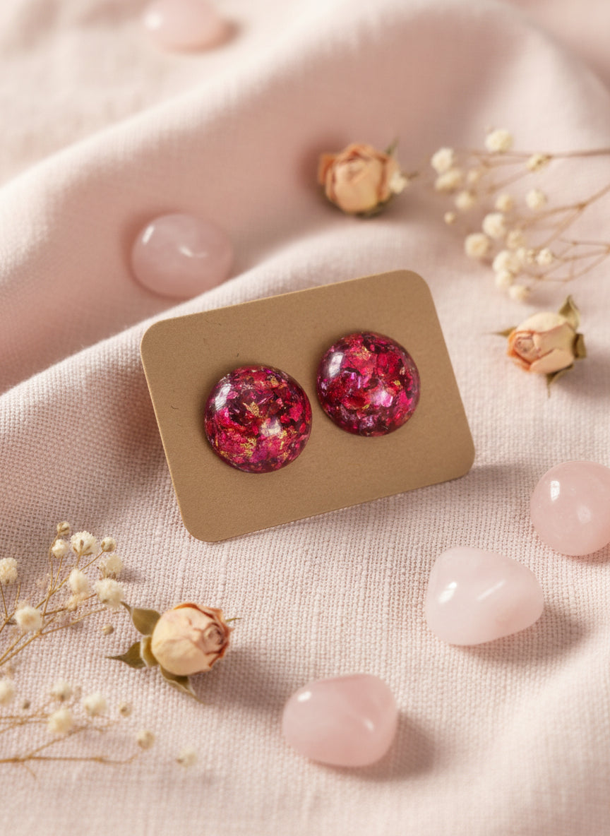 Plastic Sparkling Earring