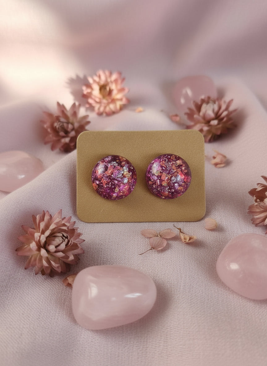 Plastic Sparkling Earring