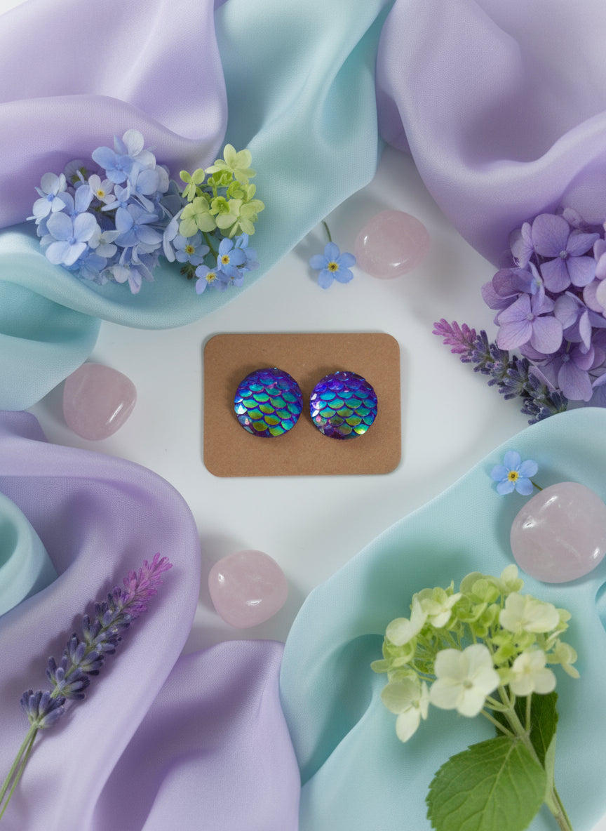 Plastic Sparkling Earring