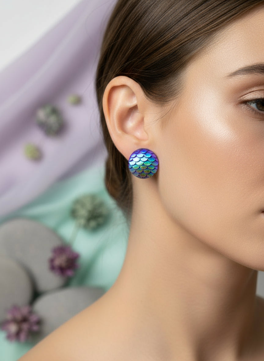 Plastic Sparkling Earring