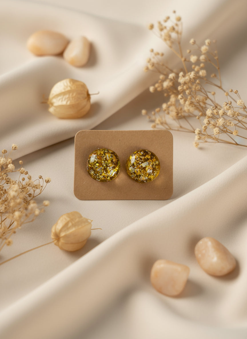 Plastic Sparkling Earring