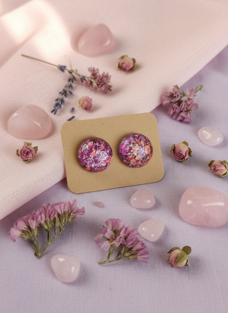 Plastic Sparkling Earring