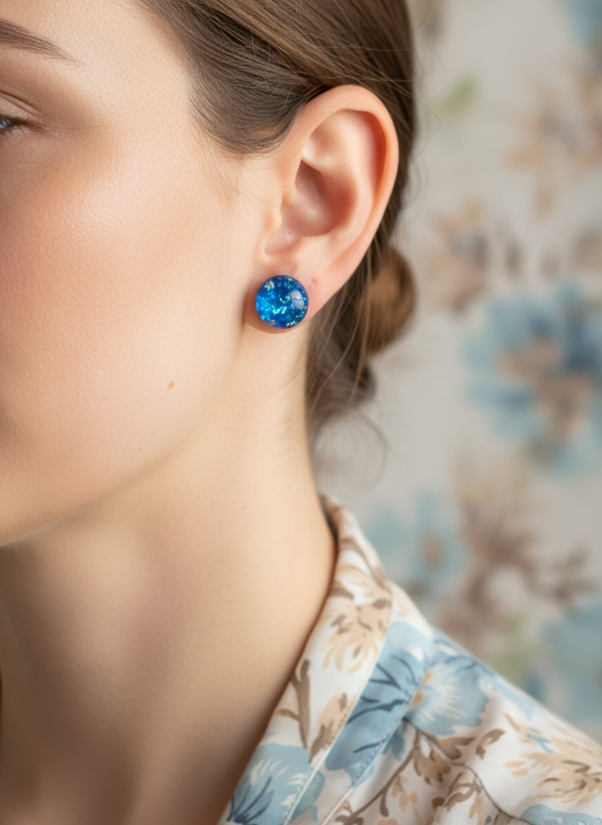 Plastic Sparkling Earring