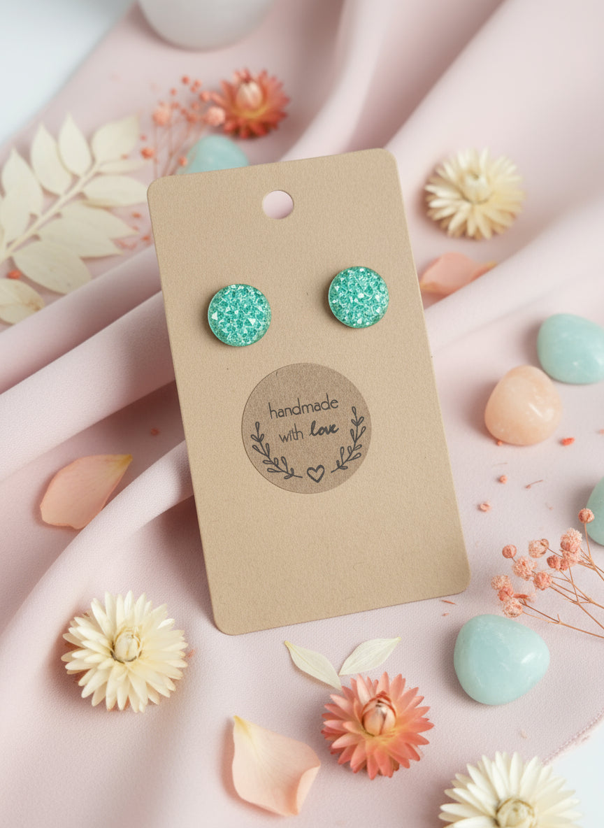 Plastic Sparkling Earring