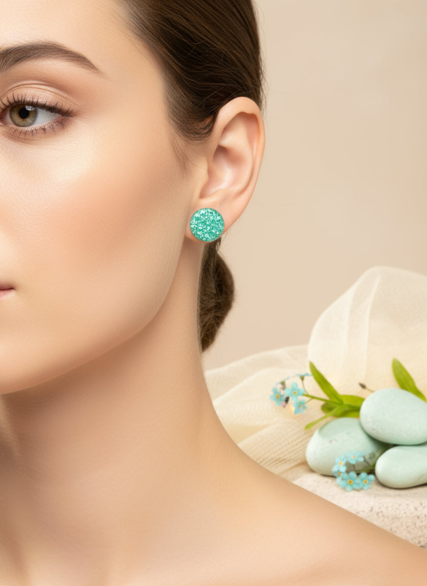 Plastic Sparkling Earring