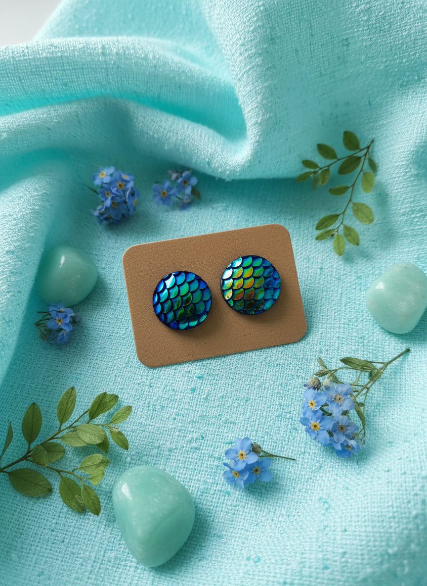 Plastic Sparkling Earring