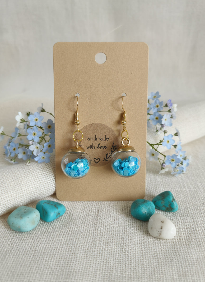 Plastic Sparkling Earring