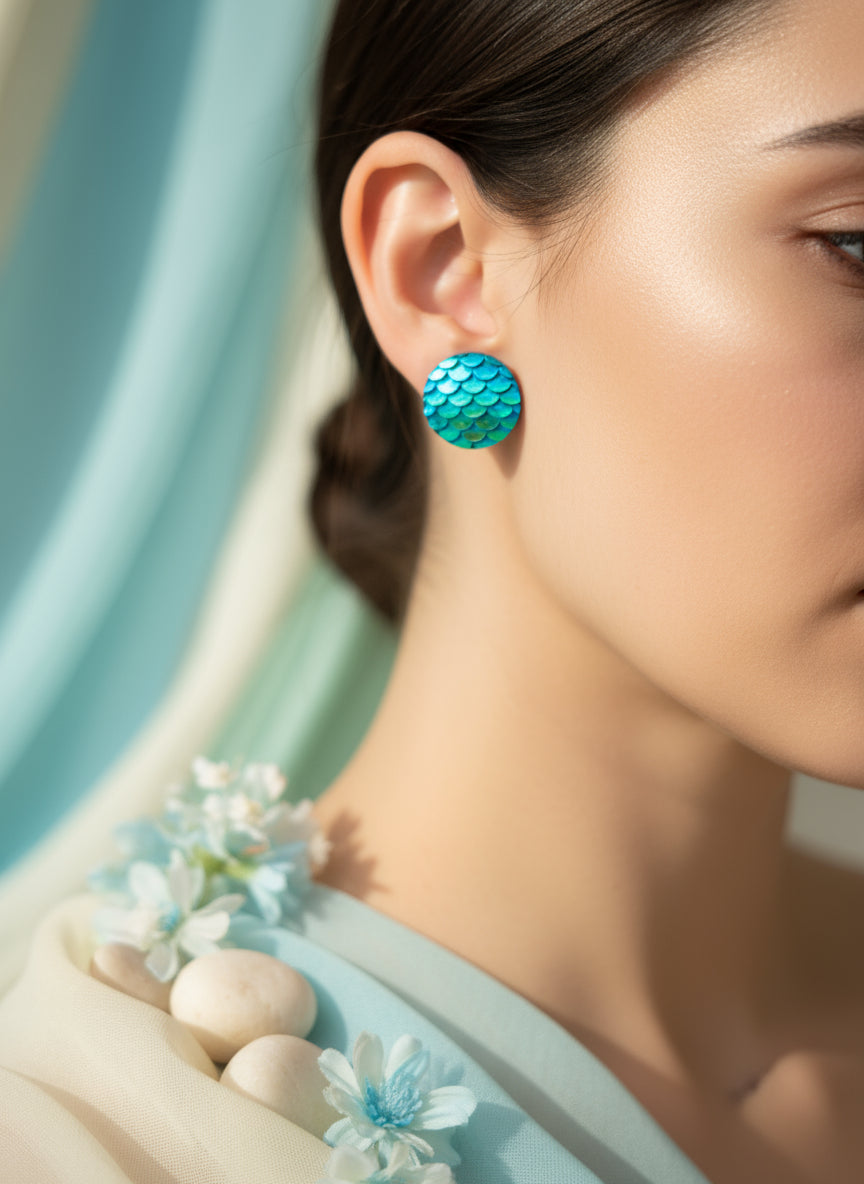 Plastic Sparkling Earring