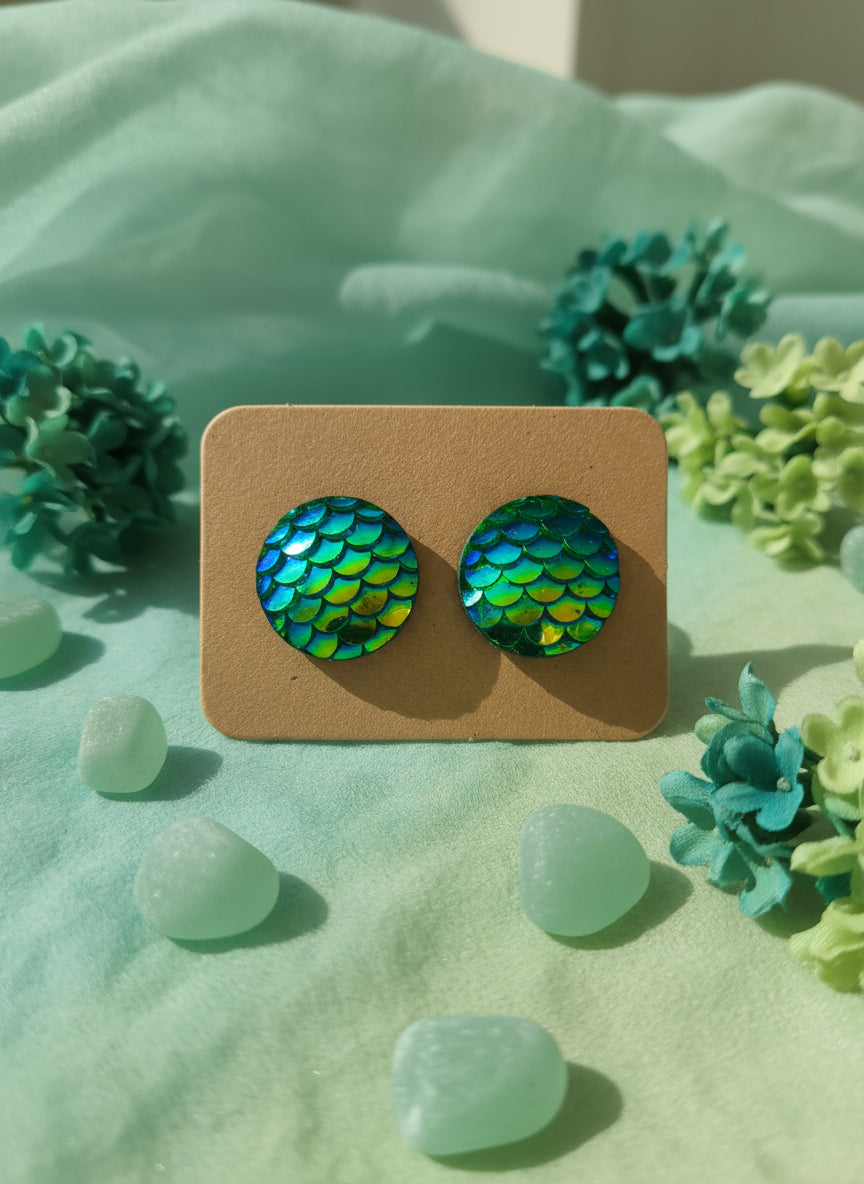 Plastic Sparkling Earring