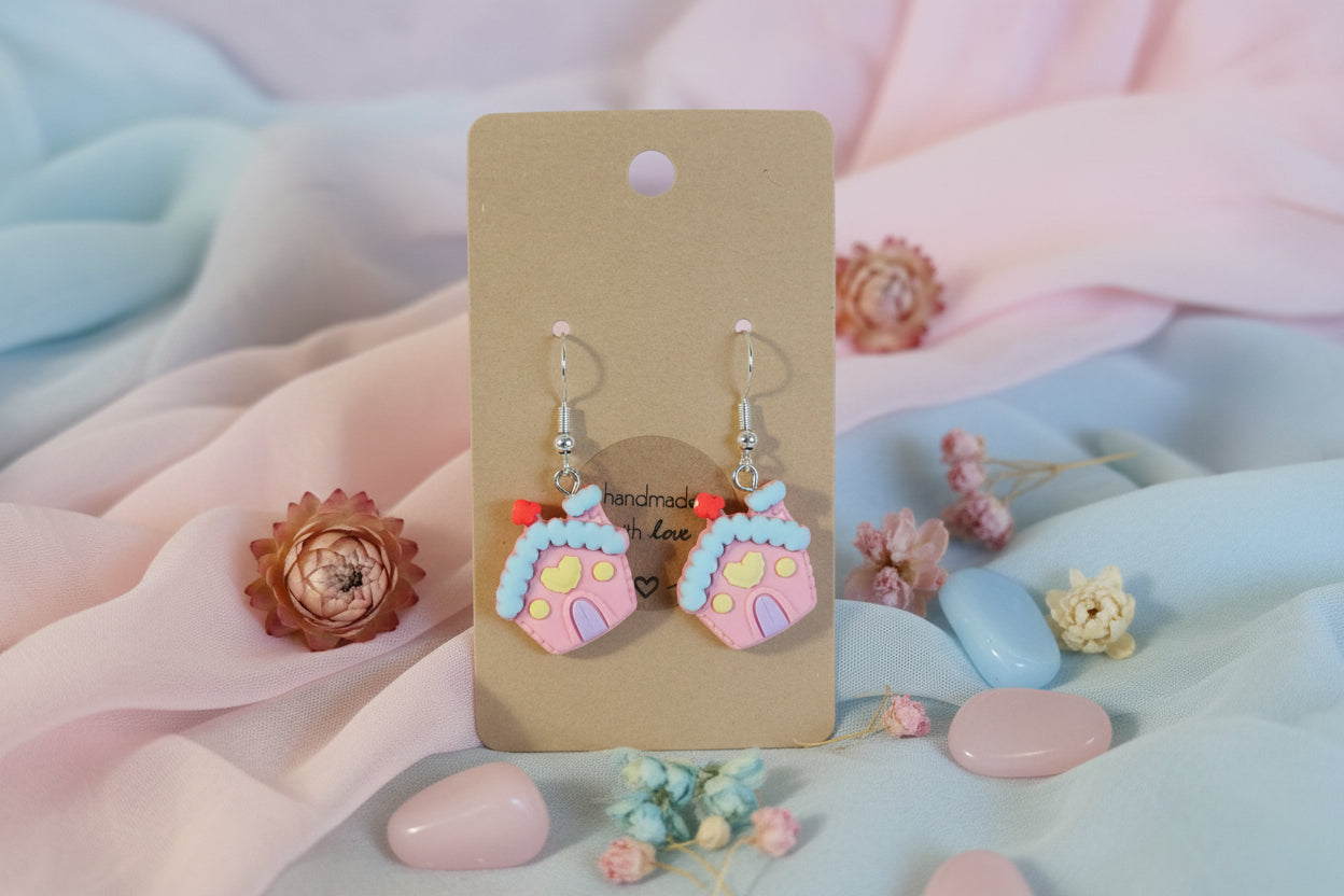 Plastic Earring for Christmas