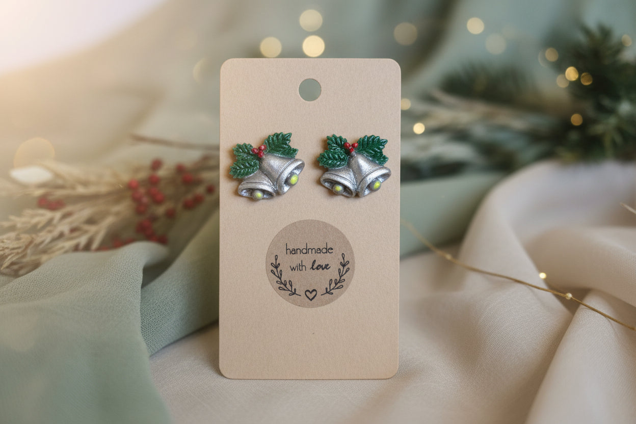Plastic Earring for Christmas