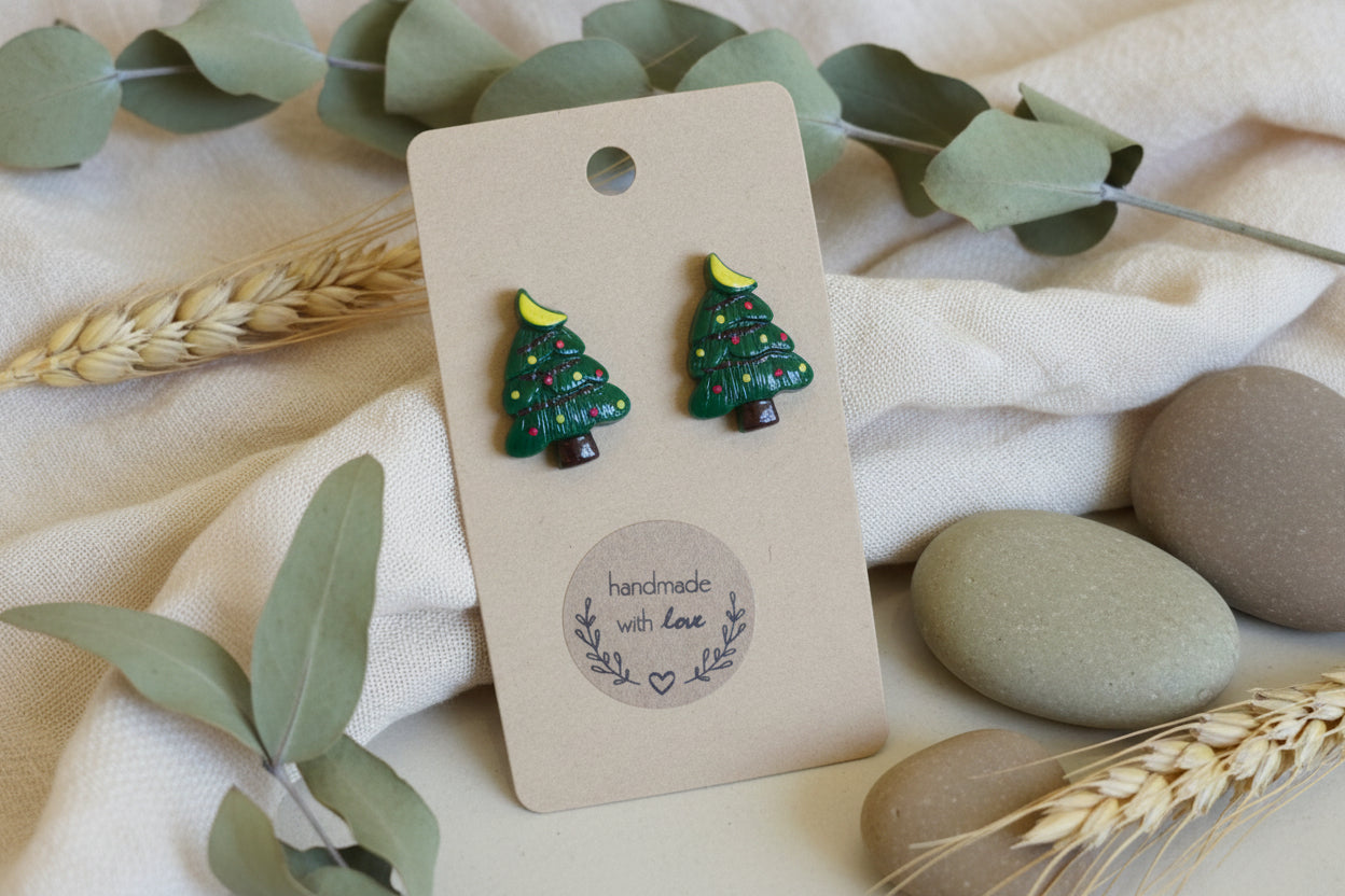 Plastic Earring for Christmas