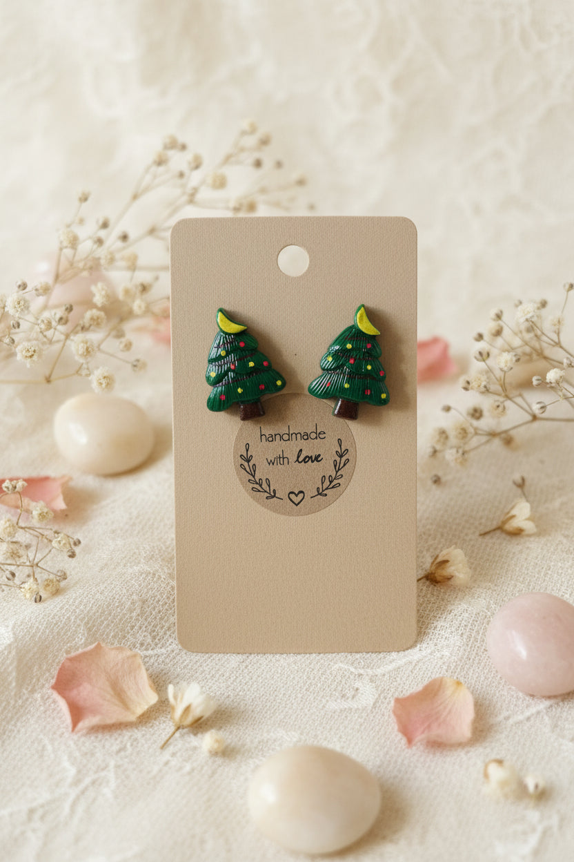 Plastic Earring for Christmas